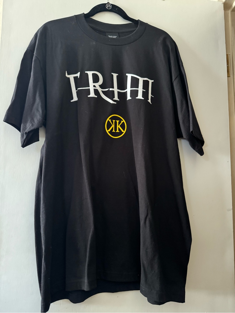 Kim Krueger Black Graphic Logo Short-Sleeve Tee